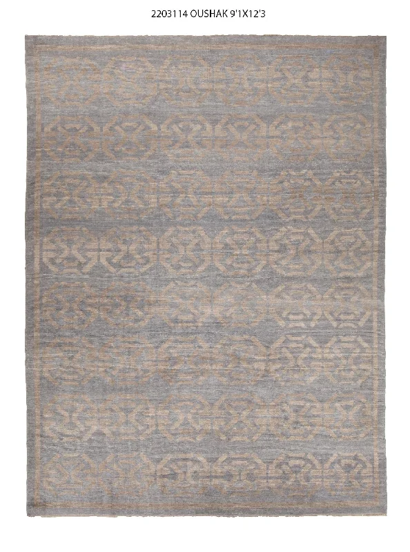 9x12 Modern Oushak Area Rug