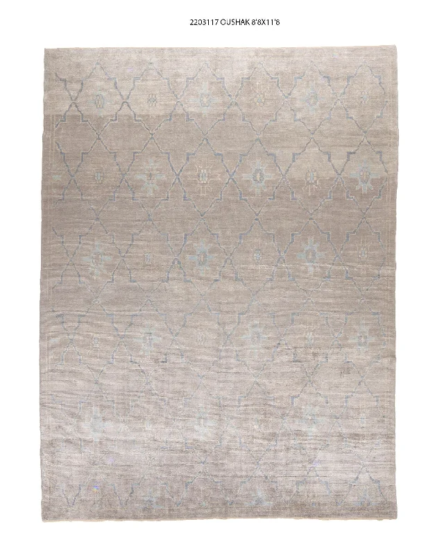 9x12 Modern Oushak Area Rug