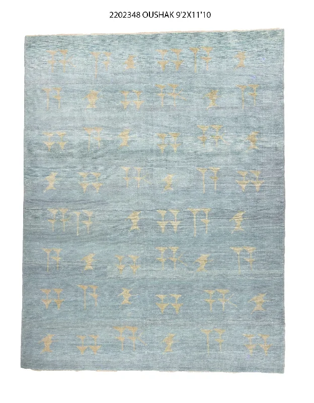 9x12 Modern Oushak Area Rug