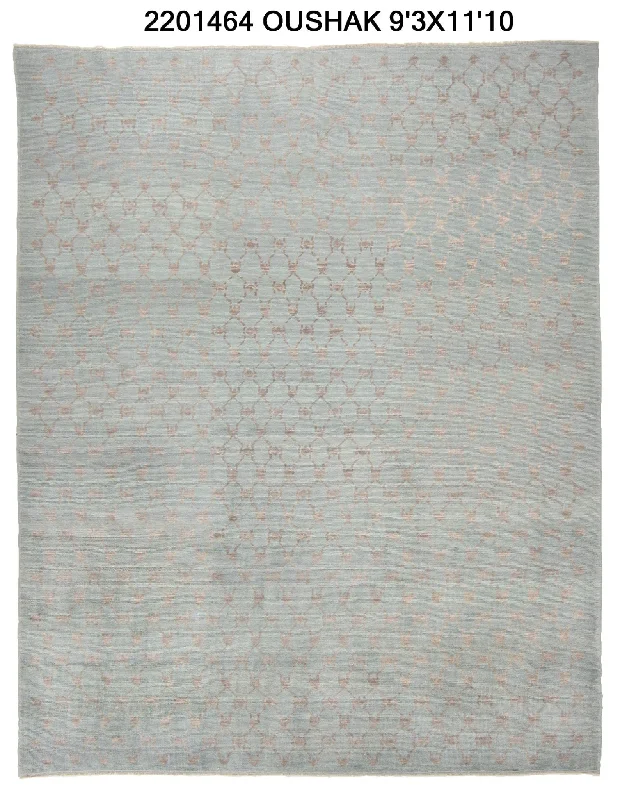 9x12 Modern Oushak Area Rug