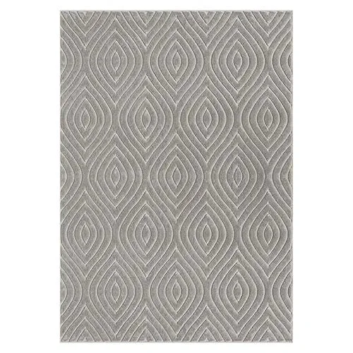 Atlas 82420GRY Grey Rug