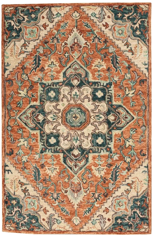 Bahari BAH02 Rust Rug