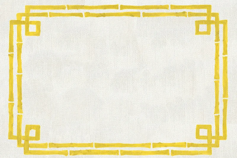 Bamboo Yellow - Placemat