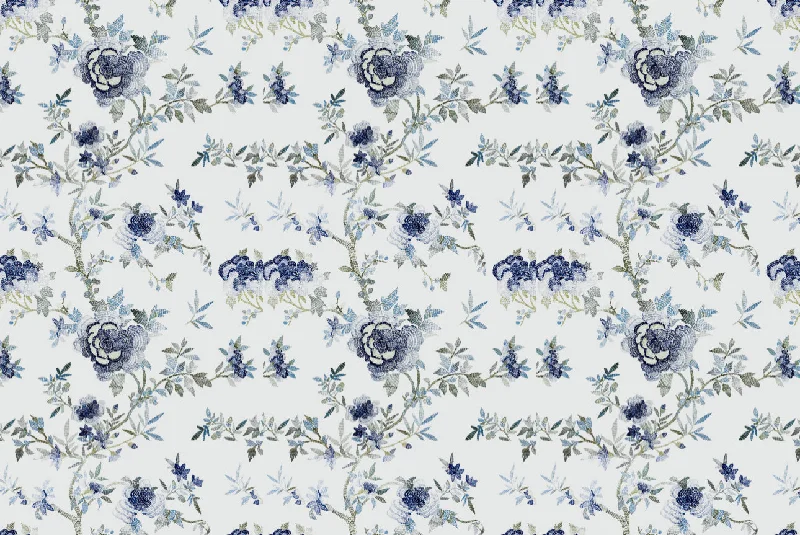 Blue Floral Placemat