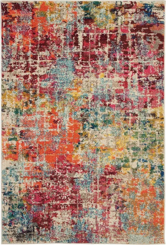 Celestial CES13 Pink/Multicolor Rug