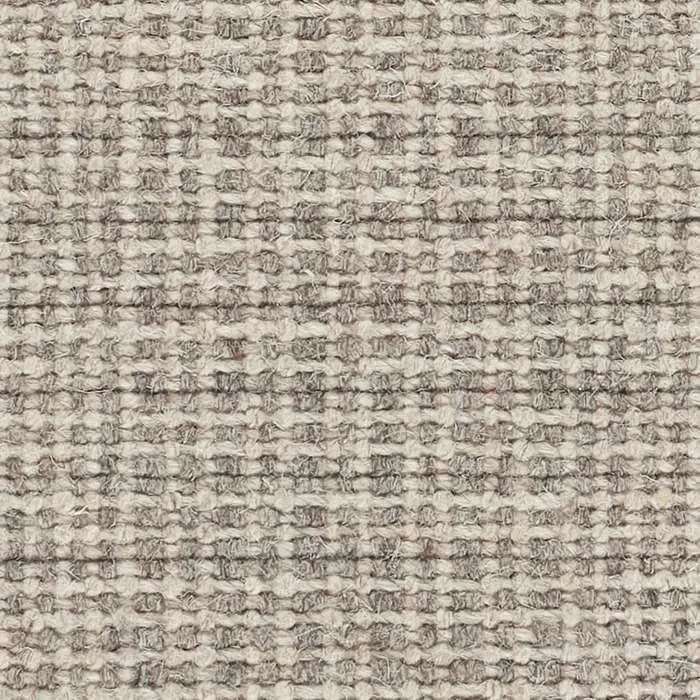 Checkers Grey Woven Wool Custom Rug Swatch