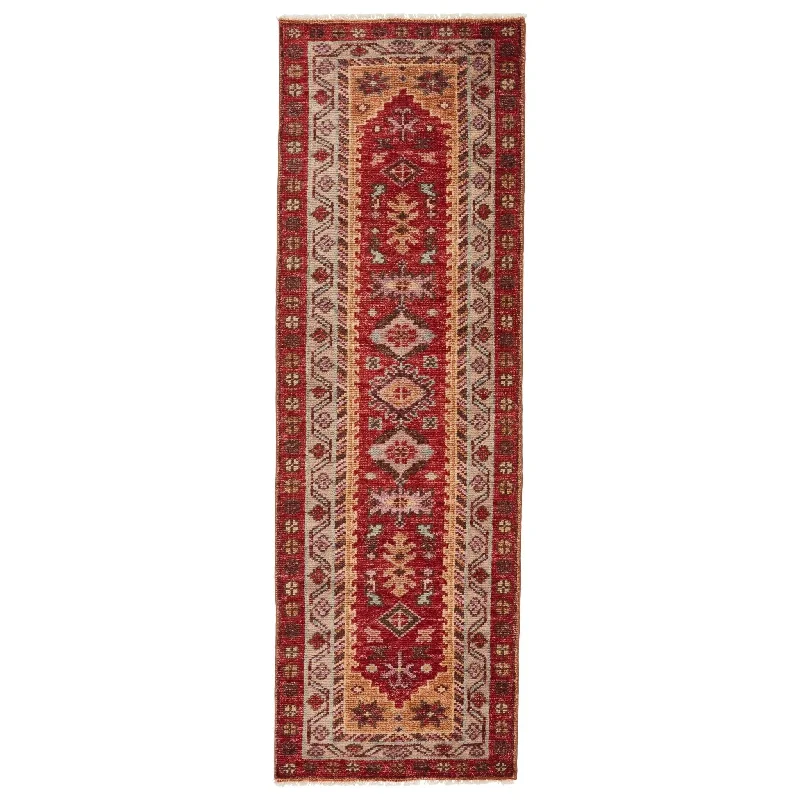 Coredora CRD04 Kyrie Red/Yellow Rug