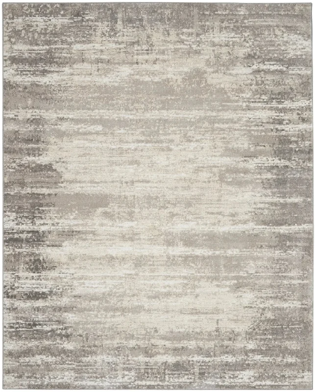 Cyrus CYR04 Ivory/Grey Rug