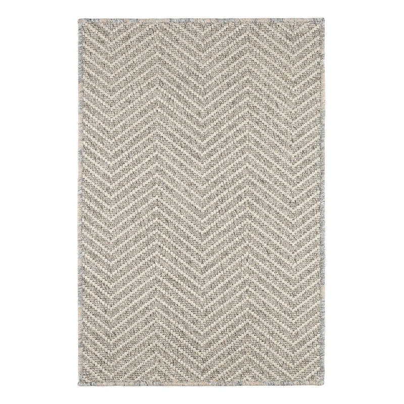 Fleetwood Grey Indoor/Outdoor Custom Rug