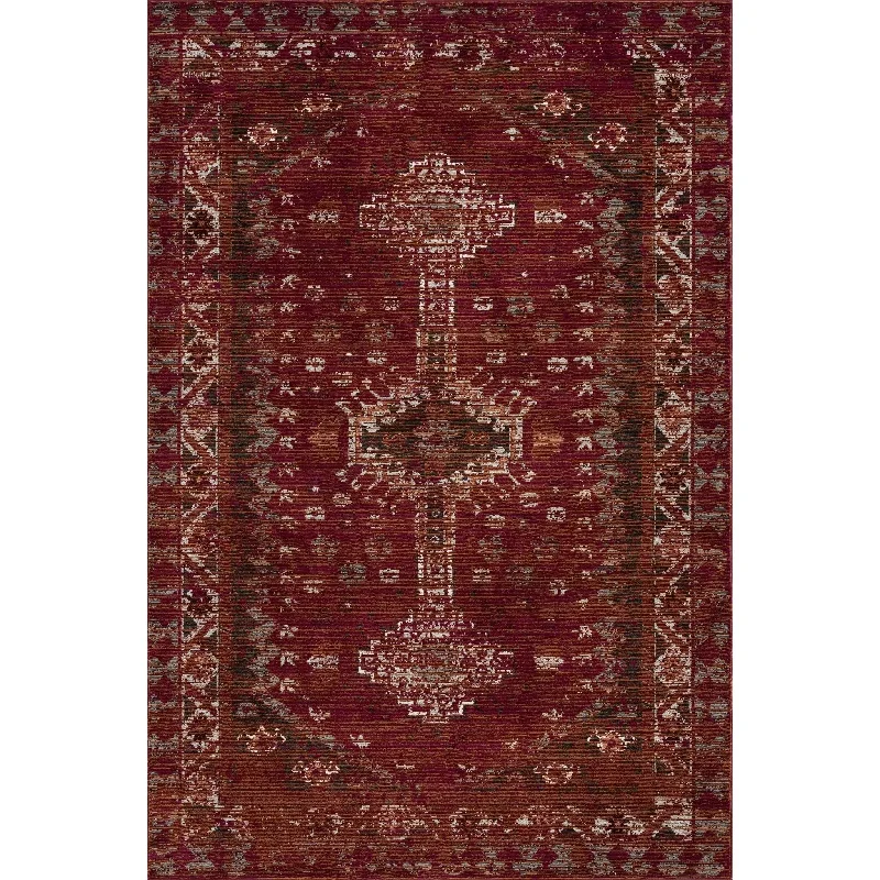 Gala Lr81378 Red/Chestnut Brown Rug