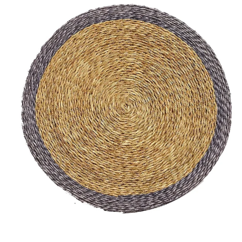 Grey Trim Lutindzi Grass Placemat