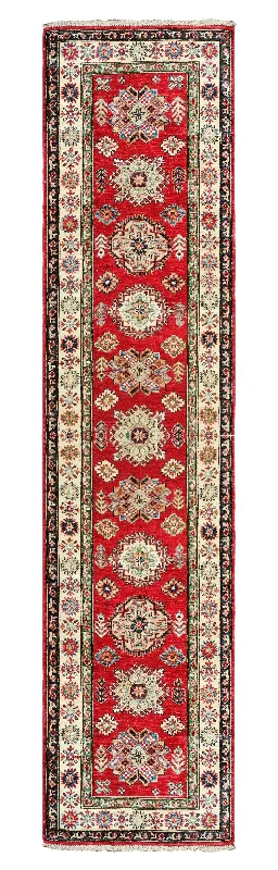 Kaoud Rugs 2.10X10.6 Runner Light Blue Kazak Area Rug