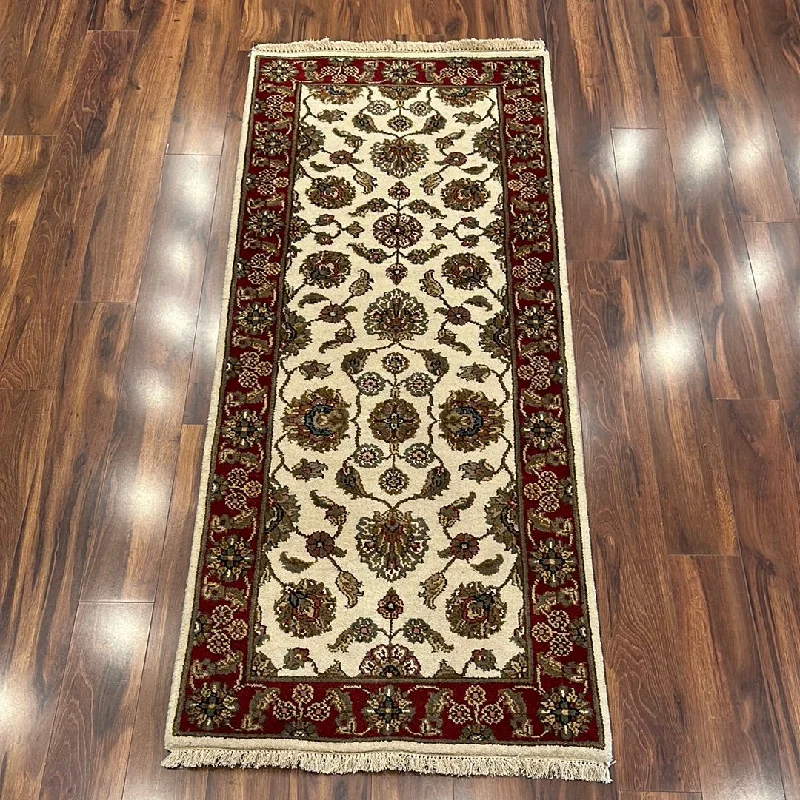 Kaoud Rugs 2.7X6.1 Runner IVORY ANT. MAHAL Area Rug