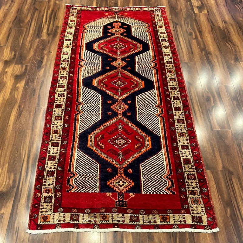 KAOUD RUGS 3.8X8.10 RECTANGLE RED SHIRAZ AREA RUG