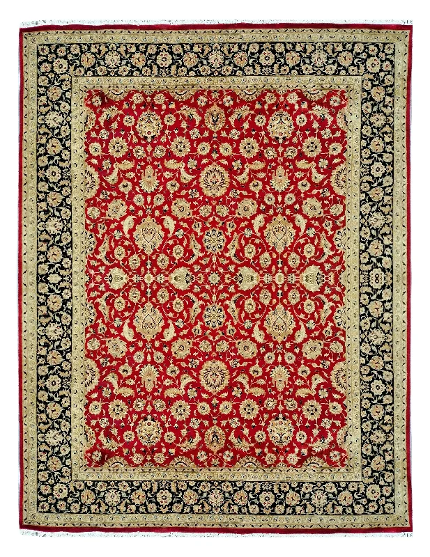 Kaoud Rugs 7.10X10 Rectangle Red Tabriz Area Rug