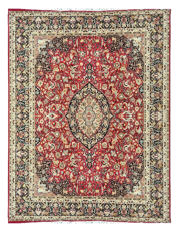 Kaoud Rugs 8.2X10 Rectangle Red Tabriz Area Rug