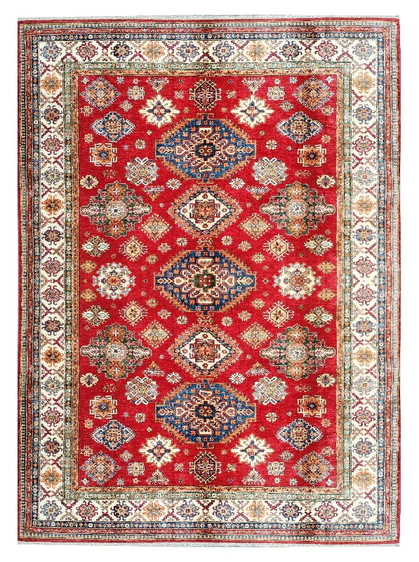 Kaoud Rugs 9.3X12.4 Rectangle Red Kazak Area Rug