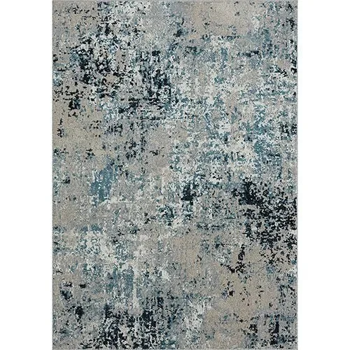 Lanham 82273GBU Grey/Blue Rug