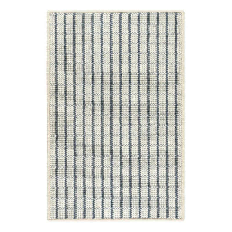 Lawrence Denim Woven Wool Custom Rug