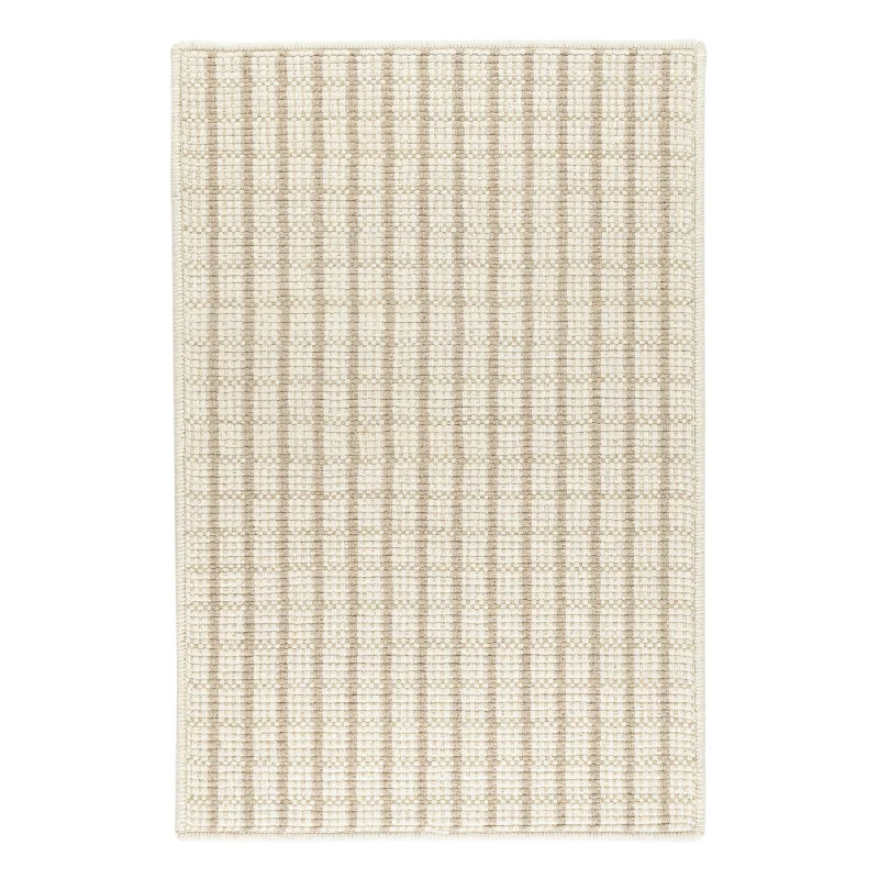 Lawrence Natural Woven Wool Custom Rug