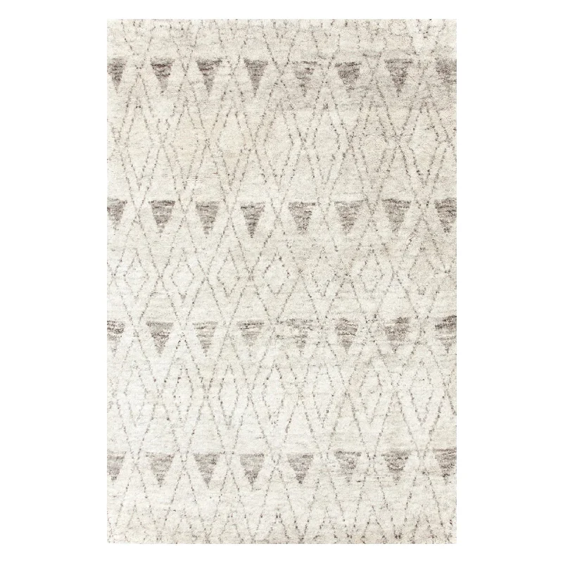 Masinissa Natural Hand Knotted Wool Rug