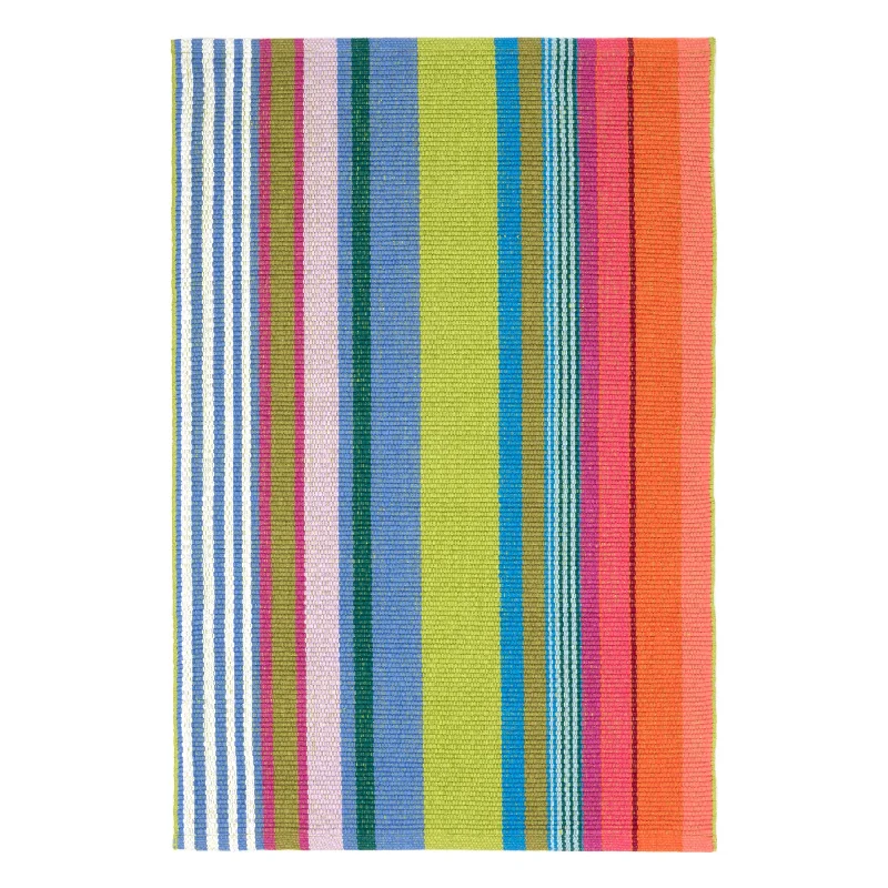 Mellie Stripe Handwoven Cotton Rug