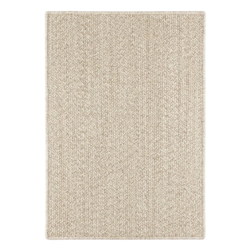 Merrill Natural Woven Wool Custom Rug