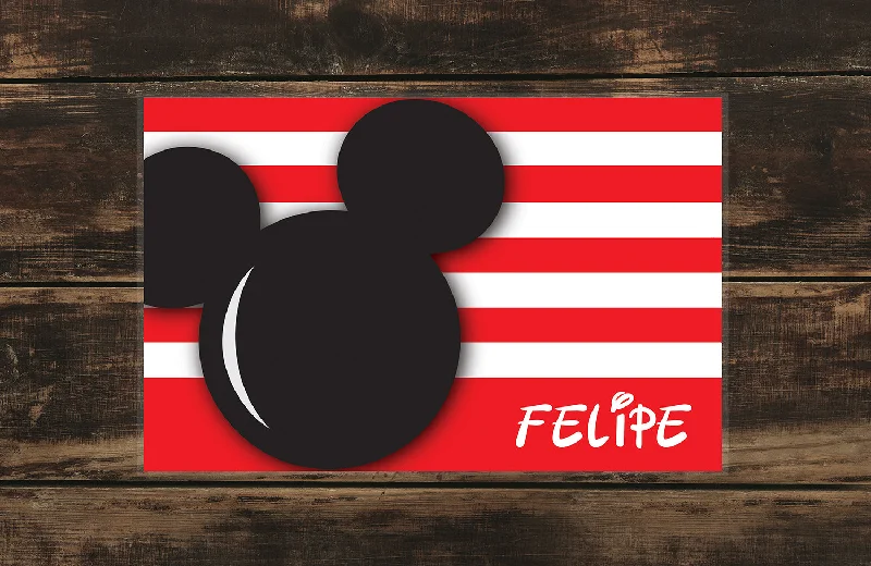 MICKEY MOUSE  Personalized Placemat for Kids