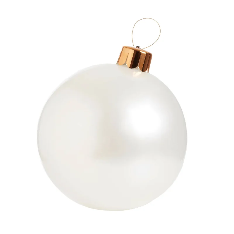 Pearl Holiball Inflatable Ornament