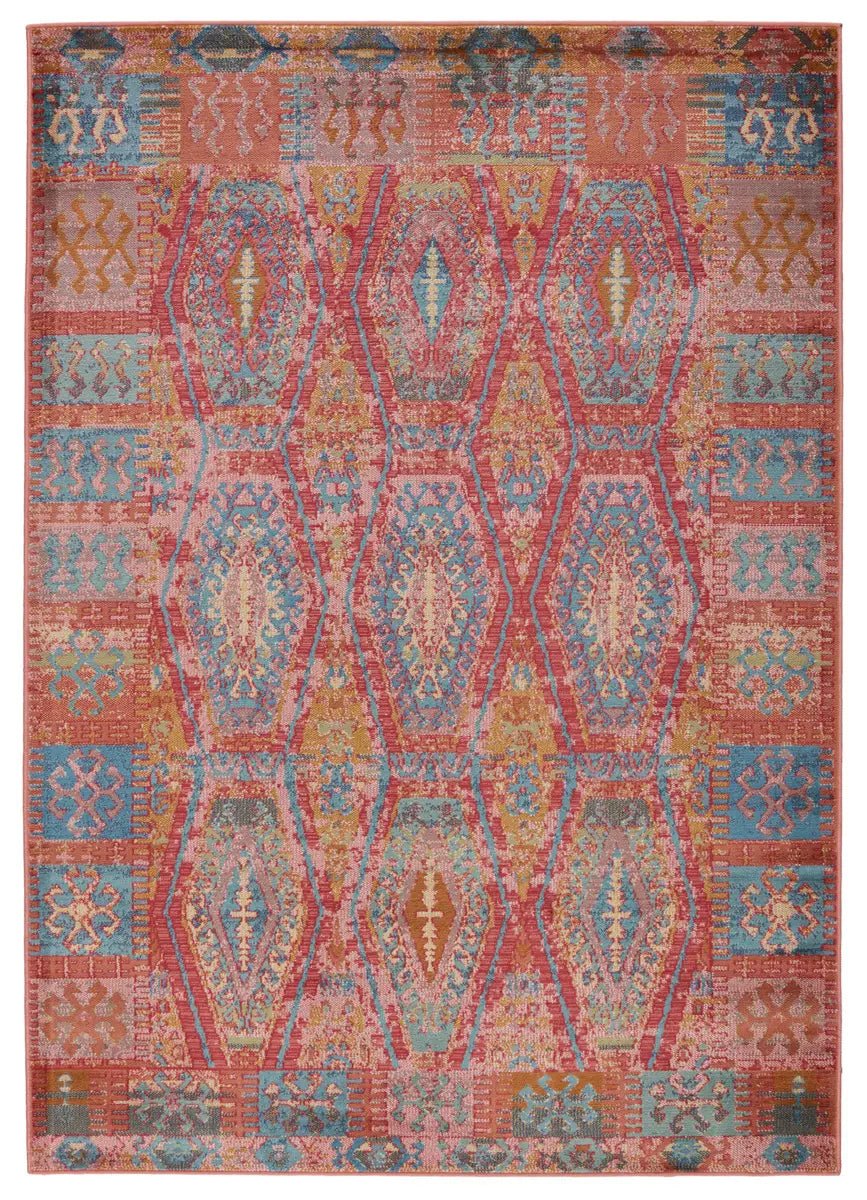 Prisma PSA08 Pink/Blue Rug