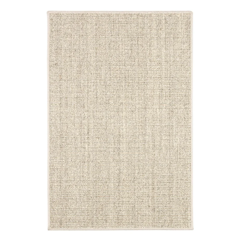 Shire Light Grey Woven Sisal Custom Rug