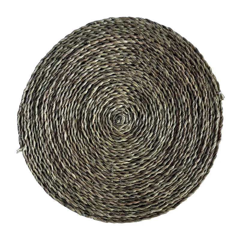 Smoke Lutindzi Grass Chunky Plaited Placemat