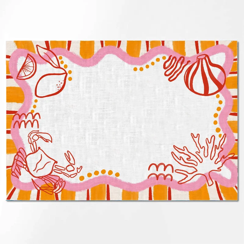 Sogno di Mare Rosa - Placemat S/4 (PRE ORDER)