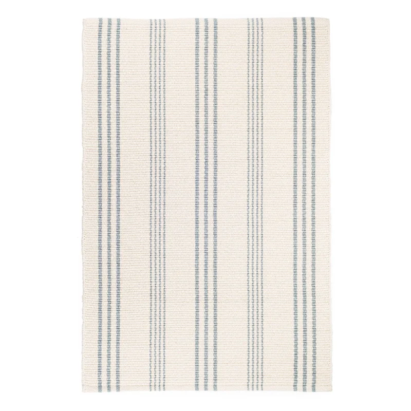 Swedish Stripe Handwoven Cotton Rug