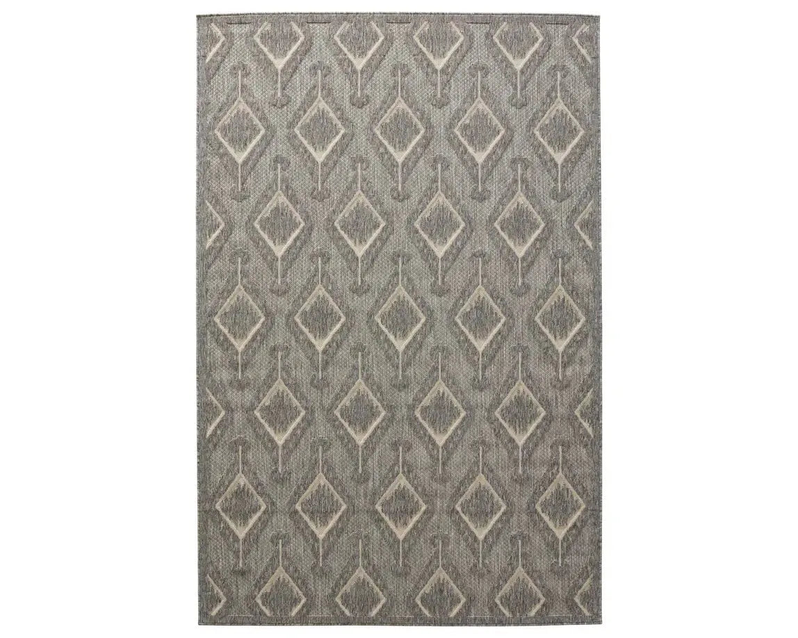 Tajiri TNC03 Light Grey/Cream Rug