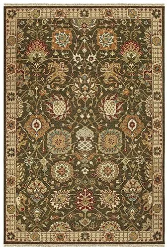 Tommy Bahama Angora 12304 Brown Ivory Rug