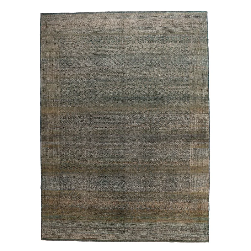 Transitional Rug - Peacock 10' x 14'