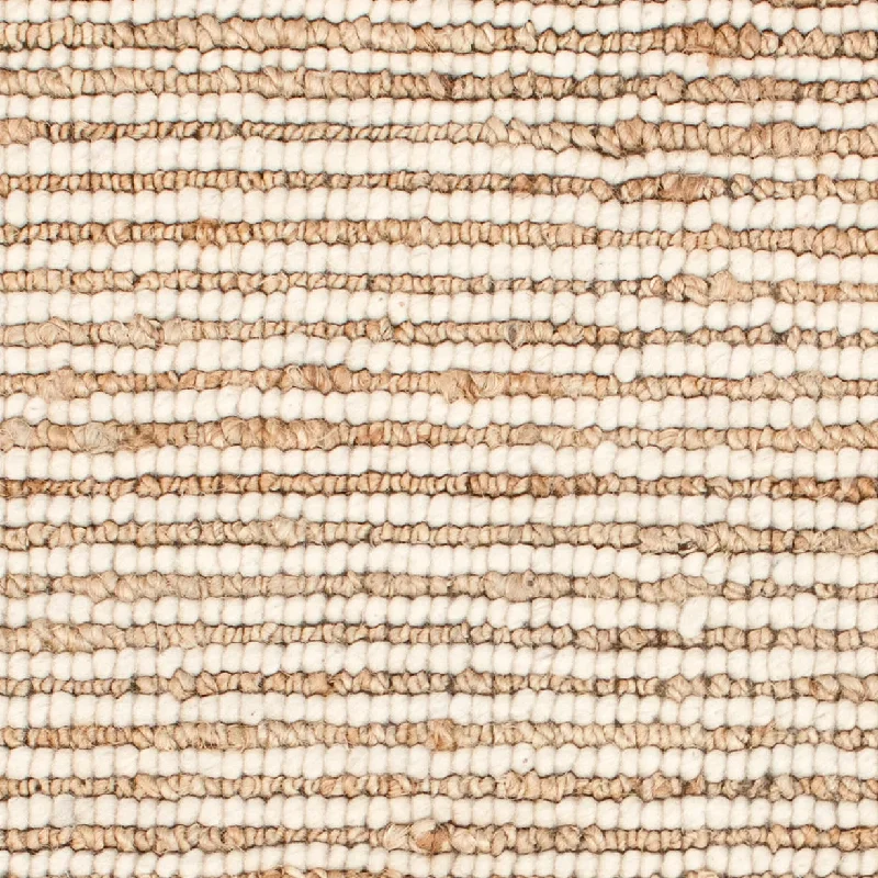 Twiggy Natural Handwoven Wool/Jute Rug Swatch