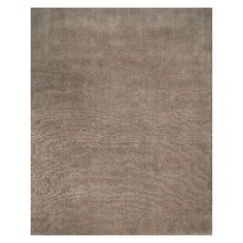 Solid Shag Cashmere Wool Blend Rug