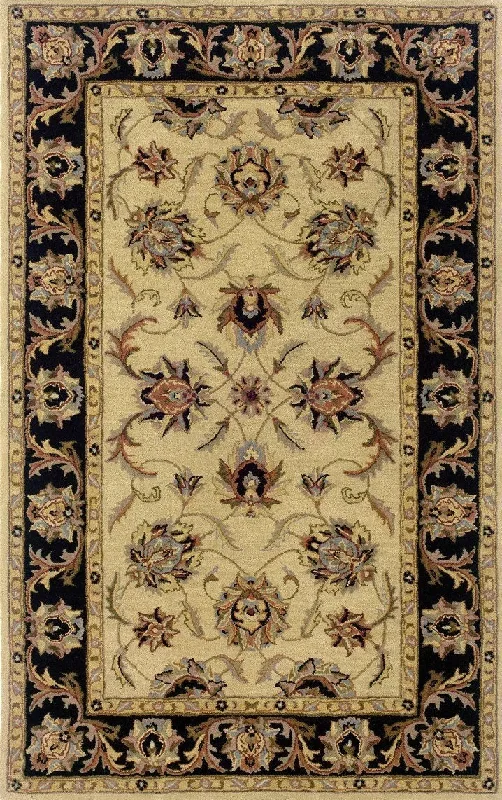 Windsor 23105 Ivory Black Rug