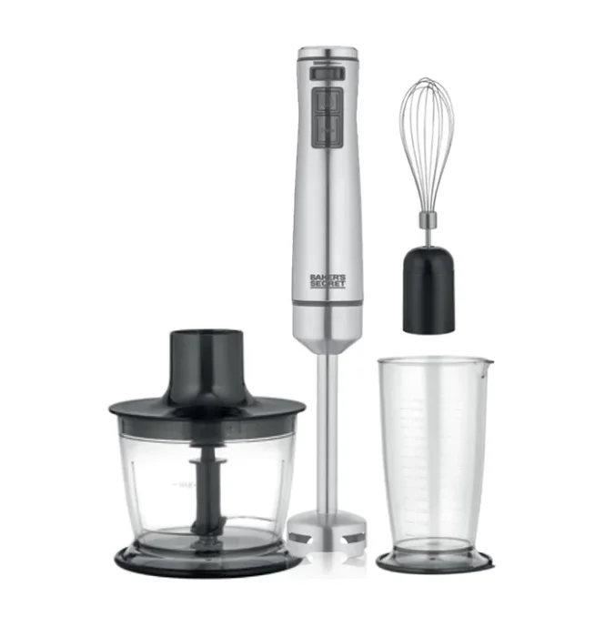 Baker's Secret - Immersion Hand Blender Set - 500WATTS