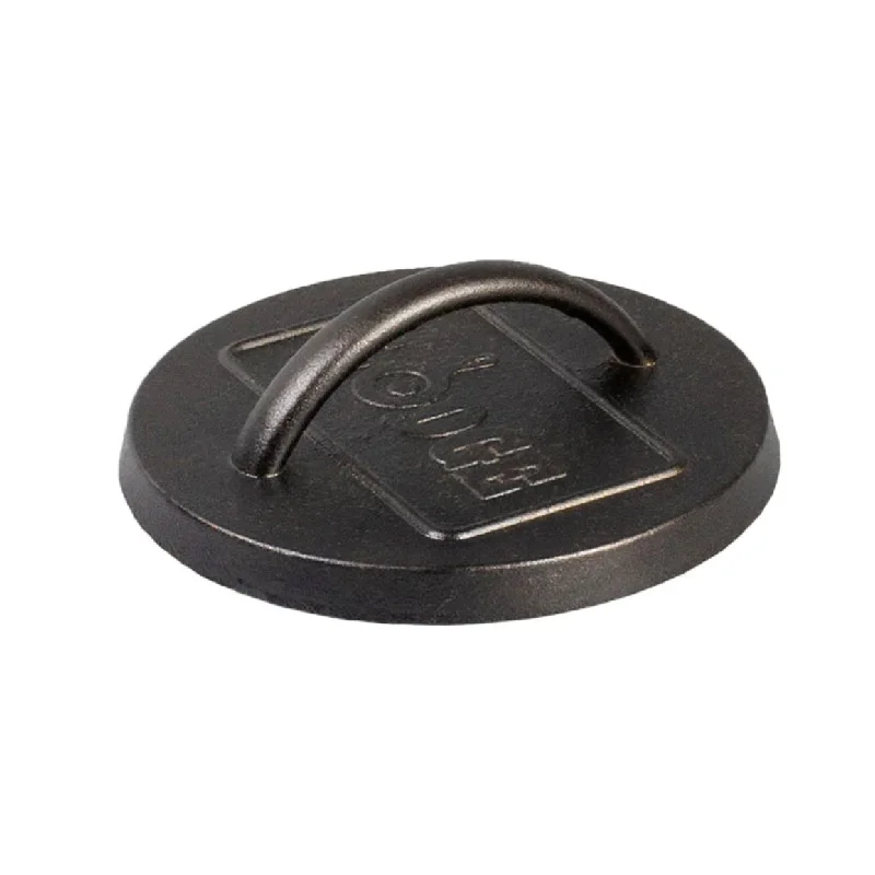 Lodge 6.25 Inch Seasoned Cast Iron Burger Press