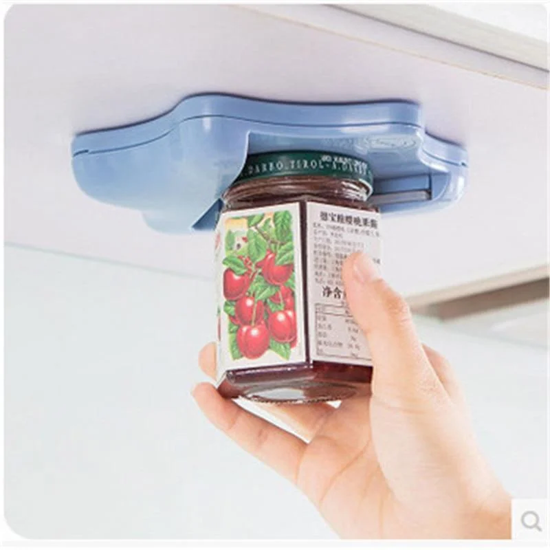 Under the Cabinet Self-Adhesive Jar Bottle Opener