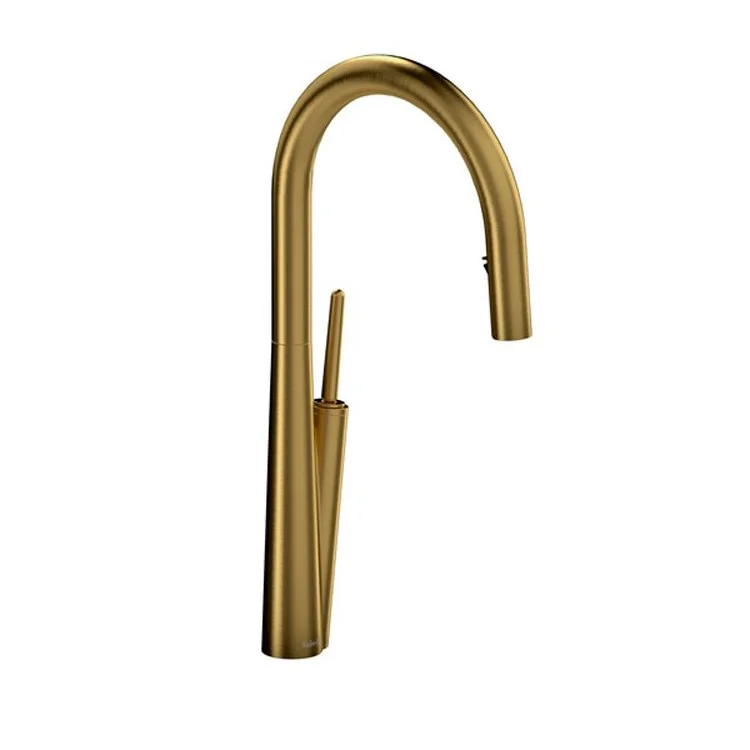 Kitchen Faucet Solstice with Spray 1 Lever Brushed Gold 1.6 Gallons per Minute