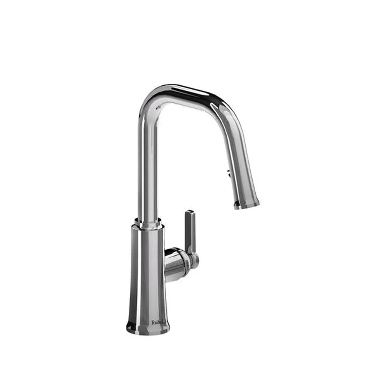 Kitchen Faucet Trattoria 1 Lever Chrome 1.5 Gallons per Minute U-Spout