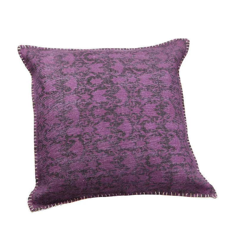 Aurelle Home Summer Purple 24-inch Cushion