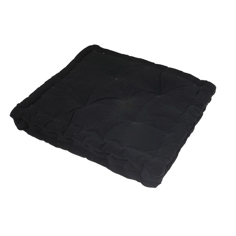 Box Cushion (16" X 16") (black) - Set Of 2