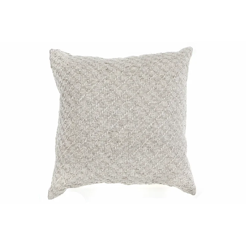 Cotton Linen Jacquard Cushion 22 X 22 - Set of 2