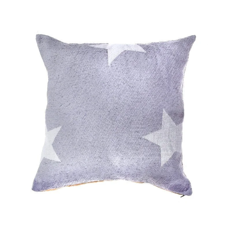 Cushion (Gray Stars) (18 X 18) - Set of 2