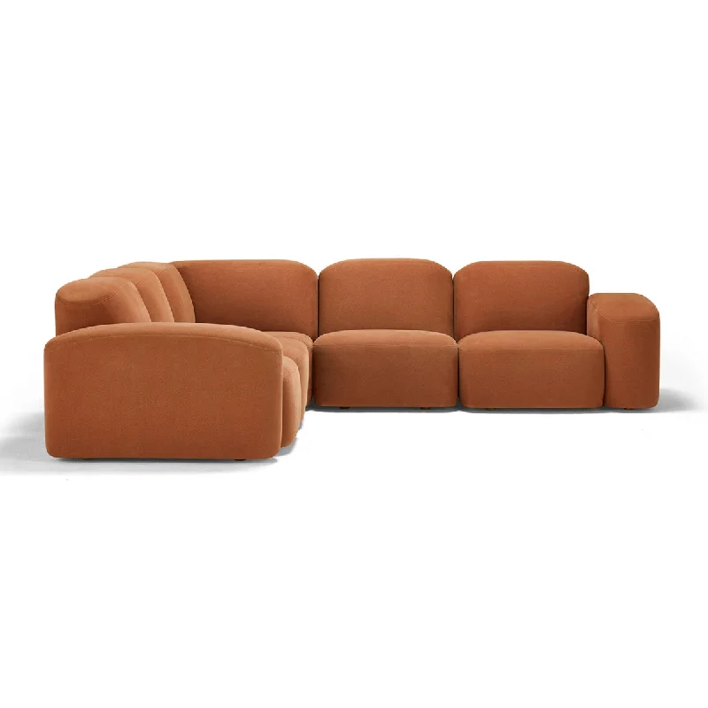 Muse 5 Piece Modular Sofa (Cabarita Hazel)